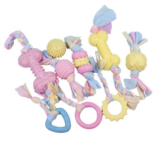 Durable Dog Tug Rope Chew Toys for Interactive Play