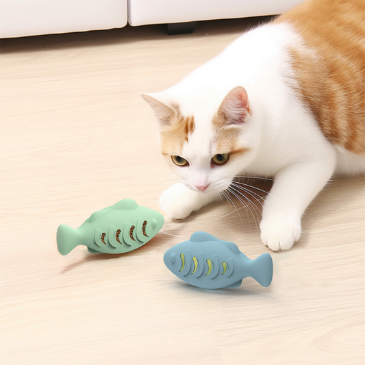 Interactive Fish-Shaped Cat Toy for Endless Fun