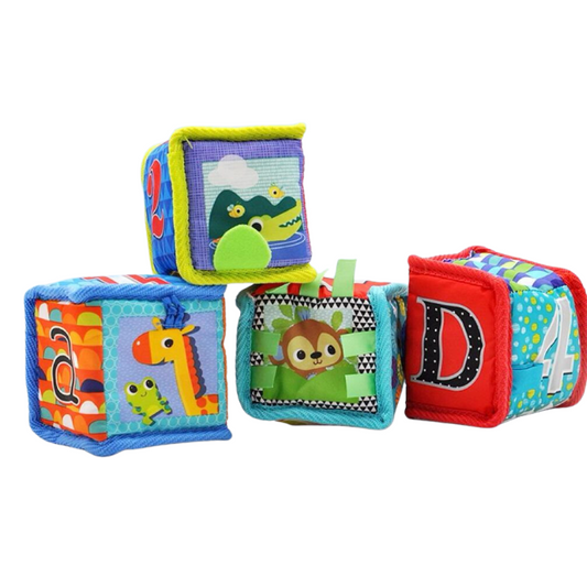 Interactive Dog Toy: Crinkle Paper Sound Cube for Fun Play