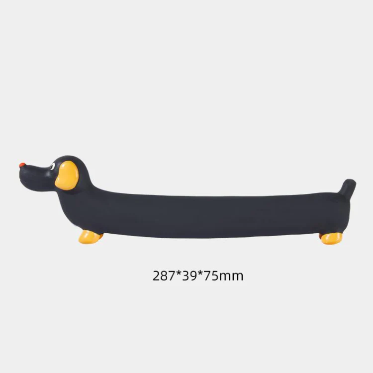 Durable Dachshund Dog Toy with Squeaker - Fun for Playtime!
