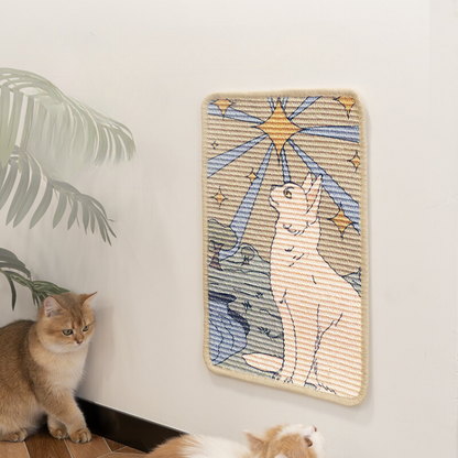 Durable Sisal Cat Scratching Board - Stylish Pet Accessory