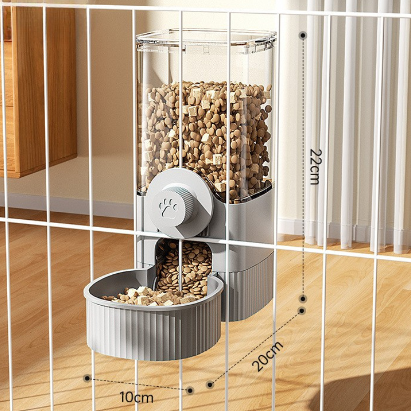 Smart Pet Feeder & Water Dispenser: Hassle-Free Feeding!