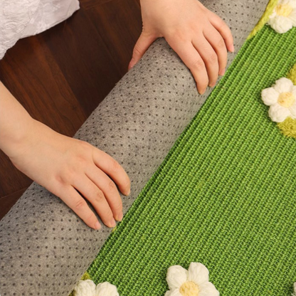 Durable Cat Toy: Flower Sisal Scratcher Mat for Fun Playtime