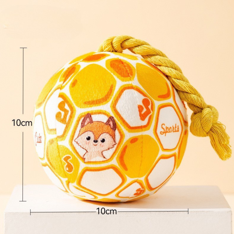 Durable Chew Ball Dog Toy for Playful Pups