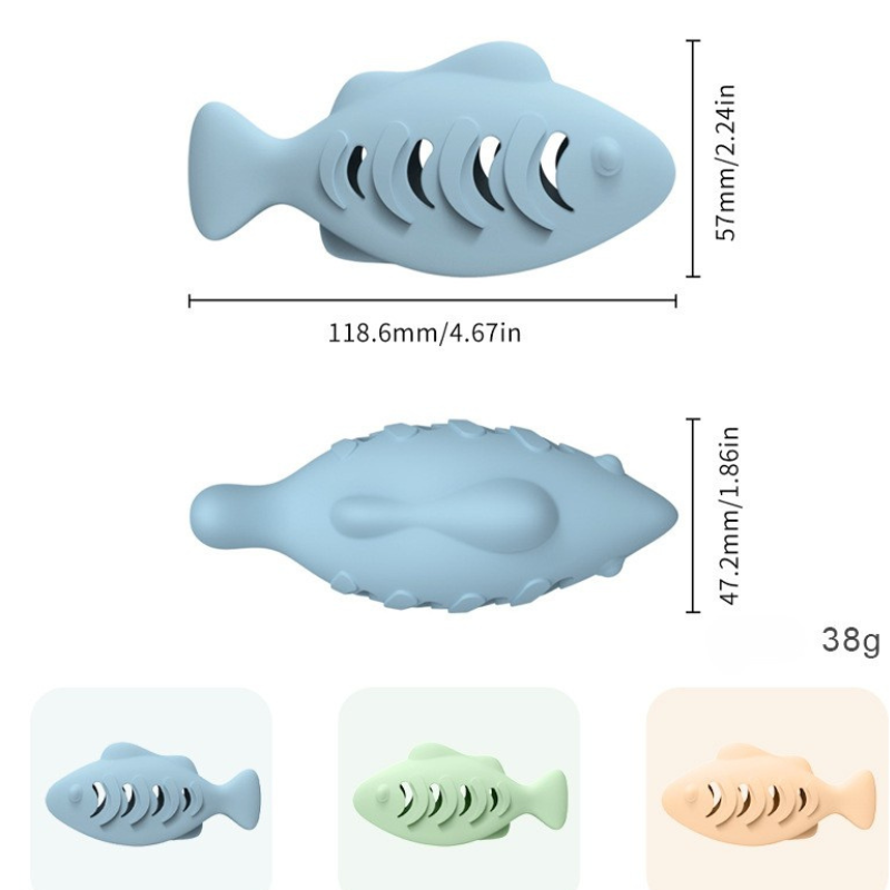 Interactive Fish-Shaped Cat Toy for Endless Fun