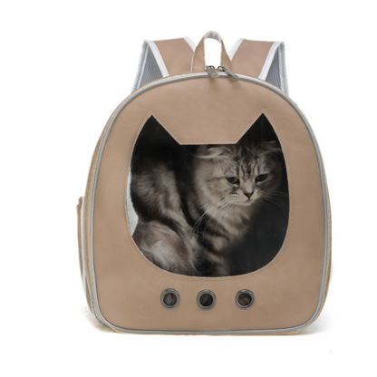 Breathable Cat Carrier Bag - Comfortable & Travel-Friendly