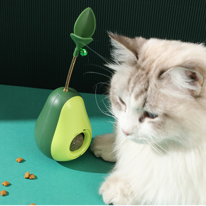 Interactive Avocado Cat Toy with Catnip for Endless Fun