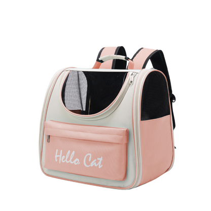 Windproof Cat Carrier Backpack for Safe Outdoor Travel