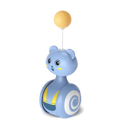 Interactive Cat Toy Ball Tumbler with Feather for Endless Fun