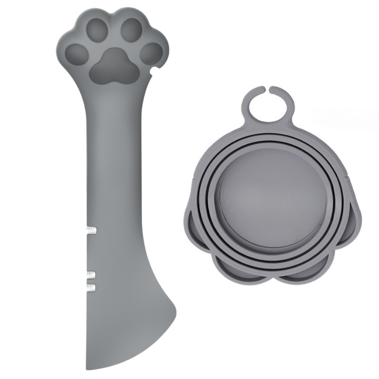 3-in-1 Cat Food Can Opener & Spoon - Easy Feeding Tool