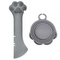 Gray With Lid