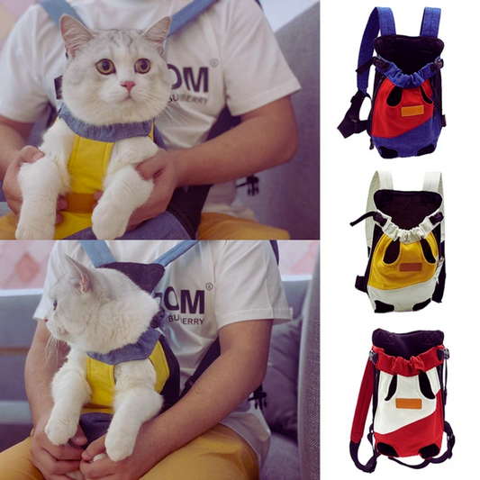 Durable Cat Backpack Carrier - Comfortable & Stylish Pet Accessory