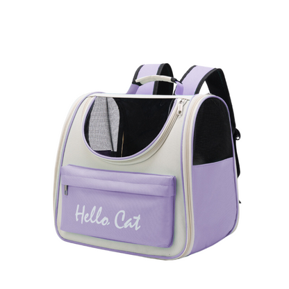 Windproof Cat Carrier Backpack for Safe Outdoor Travel