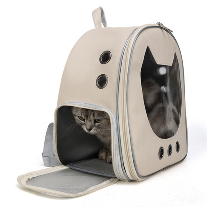 Breathable Cat Carrier Bag - Comfortable & Travel-Friendly