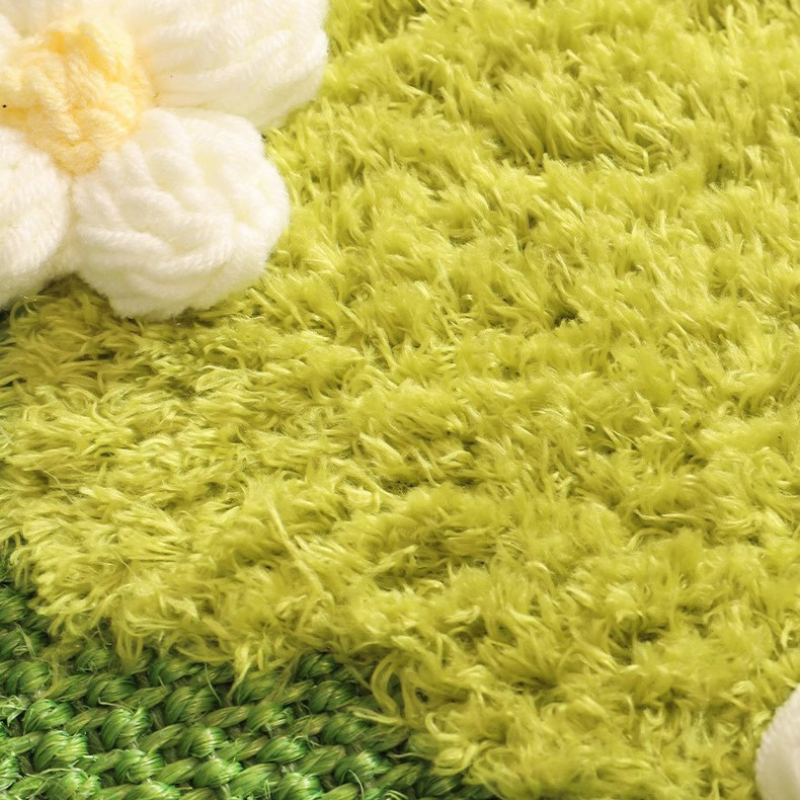 Durable Cat Toy: Flower Sisal Scratcher Mat for Fun Playtime