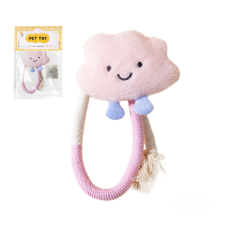 Durable Cat Toy: Chewing Rope with Fun Feather Doll