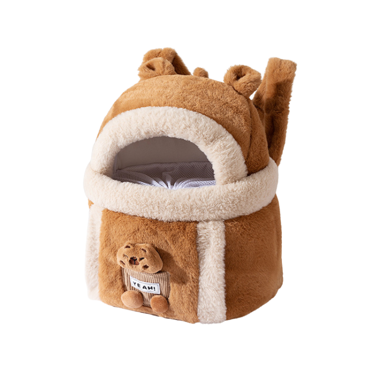 Cozy Cat Travel Carrier Backpack with Warm Pockets