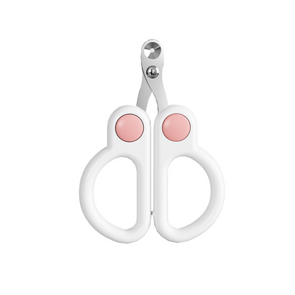 Durable Pet Nail Clipper Scissors with Safe Round Hole Design