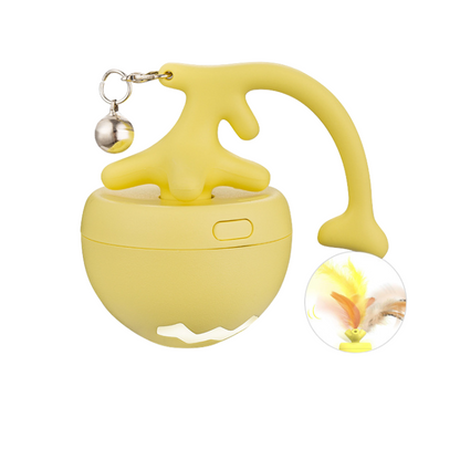 Interactive Self-Rolling Cat Toy for Engaging Playtime