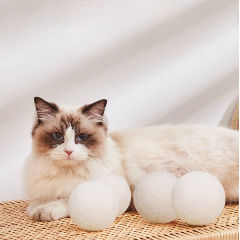 Interactive Soft Wool Cat Toy Ball for Endless Fun