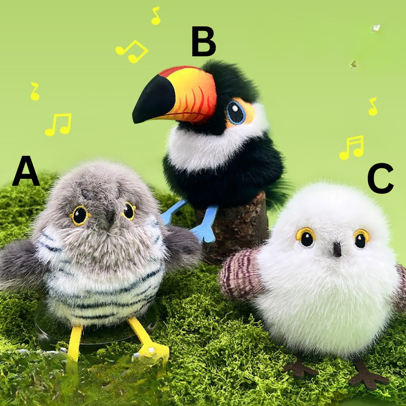 Interactive Cat Toy: Engaging Singing Bird for Fun Playtime