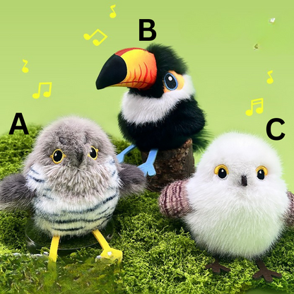 Interactive Cat Toy: Engaging Singing Bird for Fun Playtime