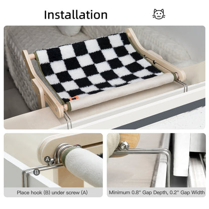 Durable Cat Window Perch Hammock for Ultimate Comfort