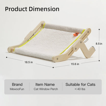 Durable Cat Window Perch Hammock for Ultimate Comfort