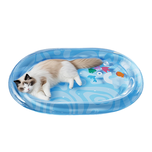 Cooling Inflatable Pet Bed - Ideal for Hot Summer Days