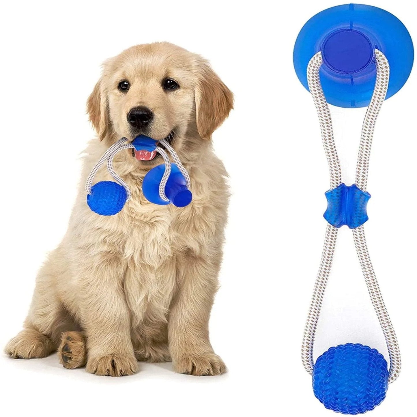 Durable Suction Cup Dog Toy for Interactive Fun