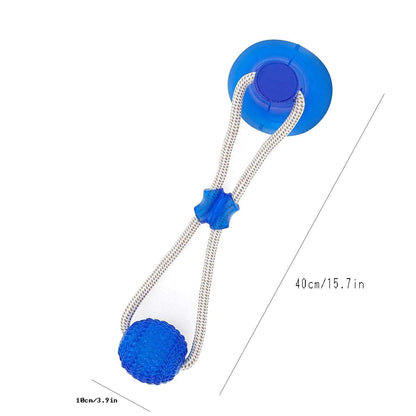 Durable Suction Cup Dog Toy for Interactive Fun