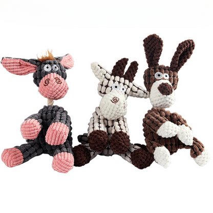Interactive Donkey Squeak Dog Toy - Fun & Durable Playtime!