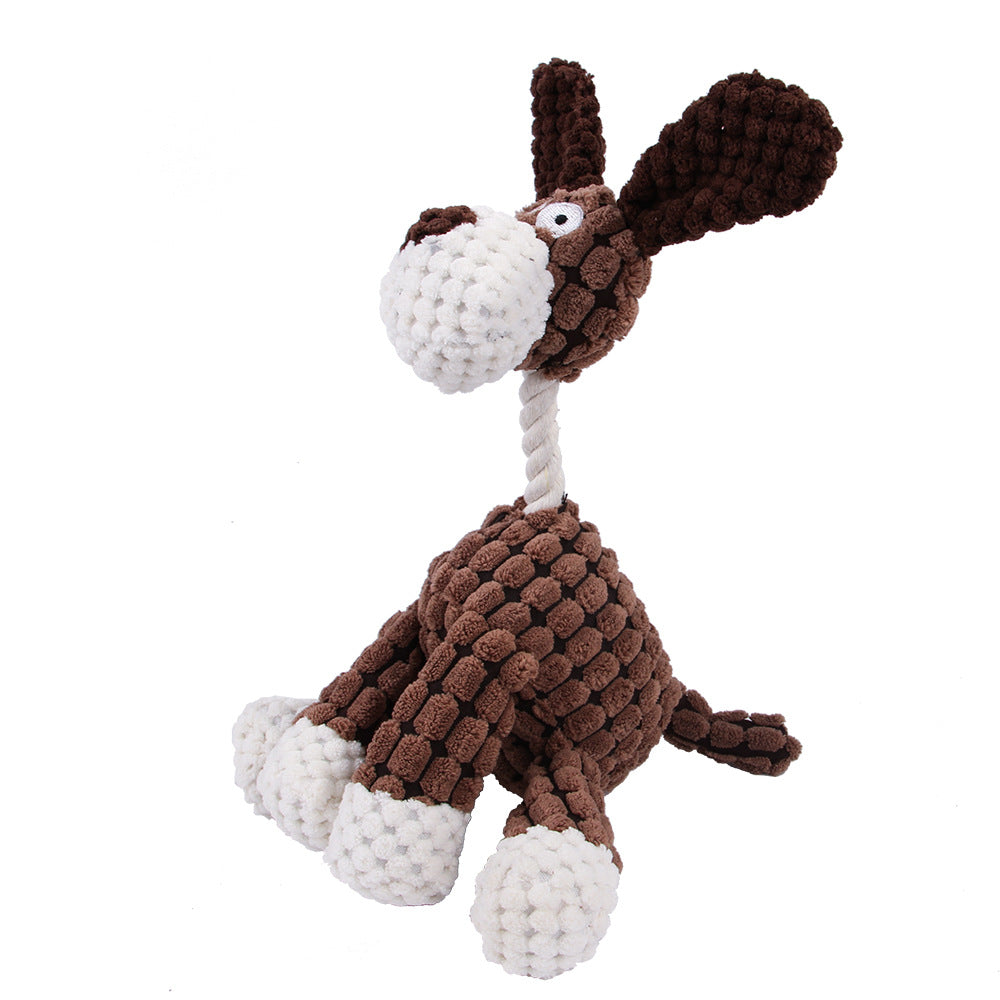 Interactive Donkey Squeak Dog Toy - Fun & Durable Playtime!