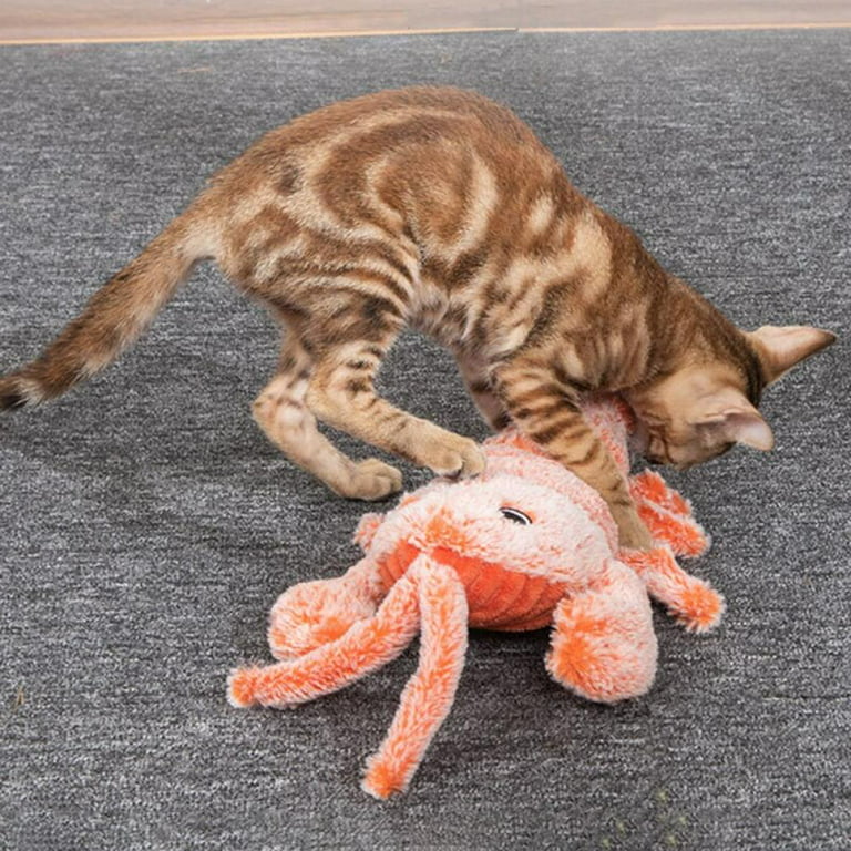 Interactive Electric Lobster Cat Toy for Engaging Playtime