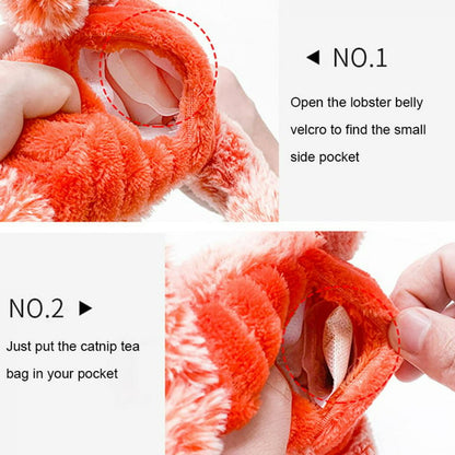 Interactive Electric Lobster Cat Toy for Engaging Playtime