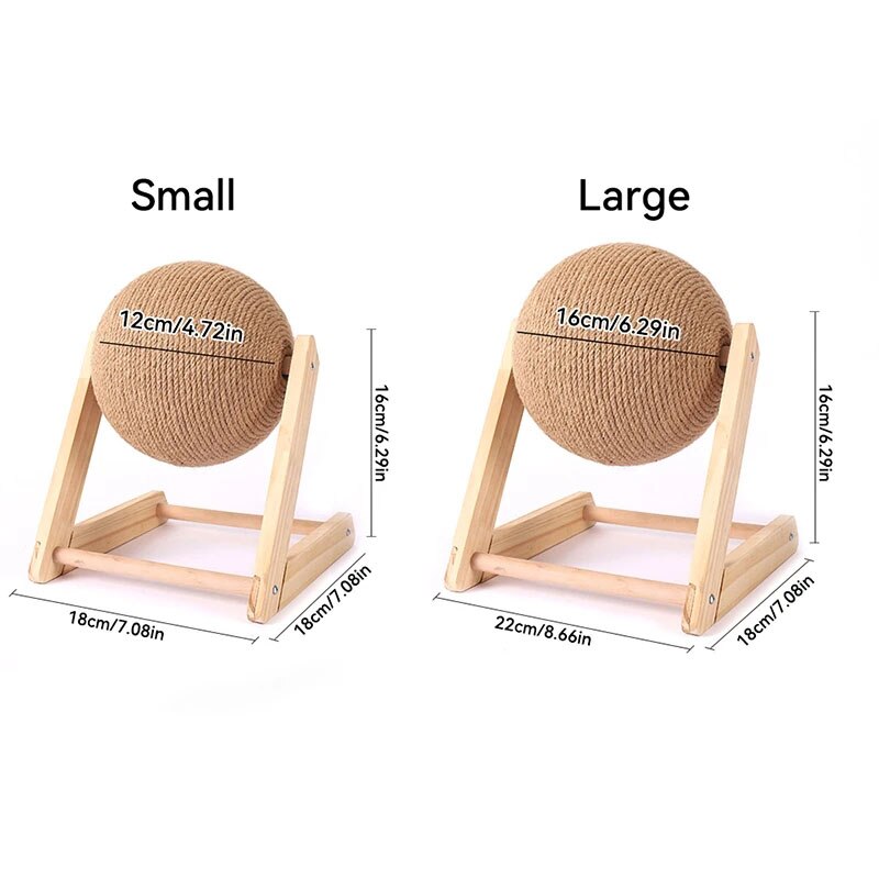 Interactive Cat Scratching Ball Toy for Fun Playtime