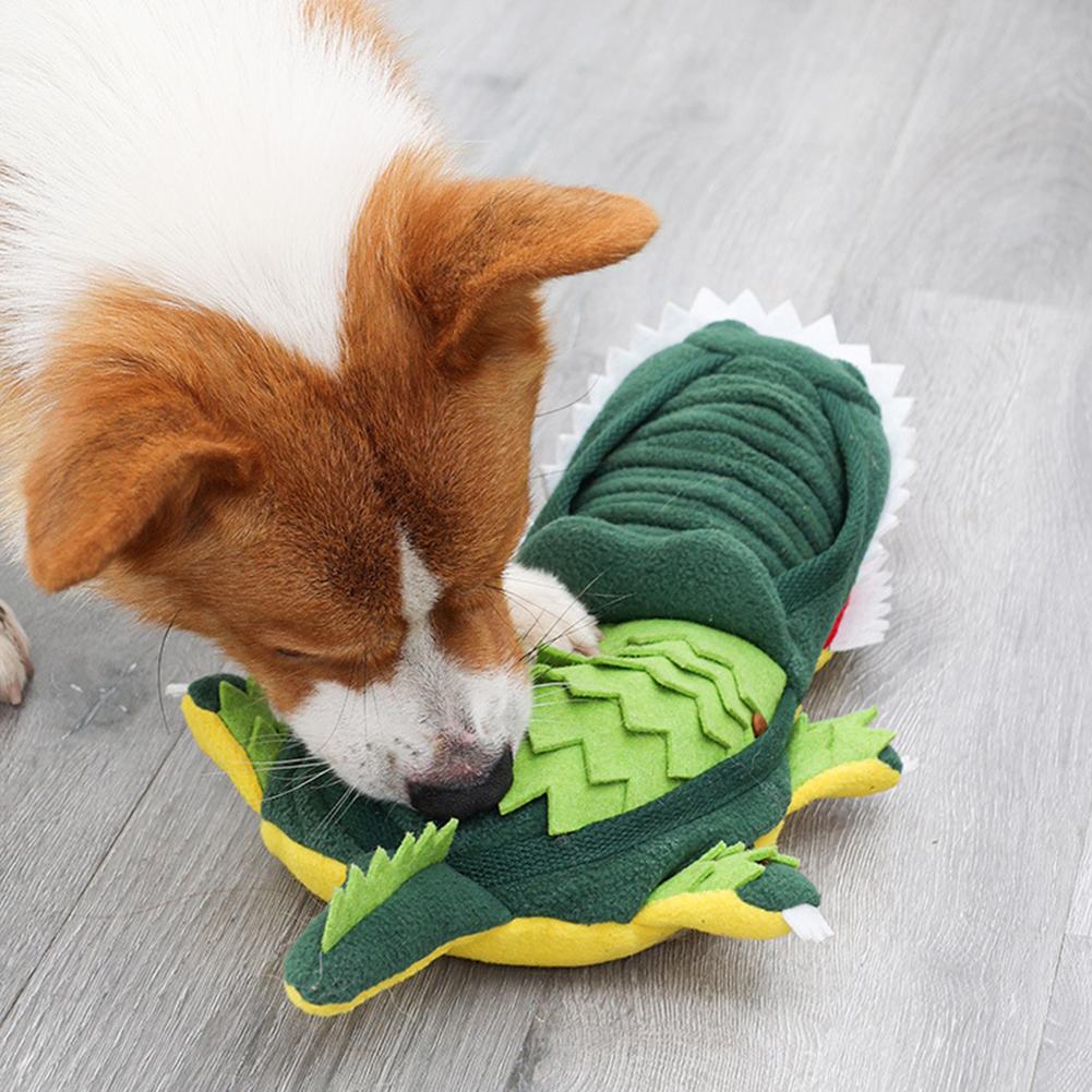 Interactive Crocodile Snuffle Mat for Dogs - Fun Pet Accessory