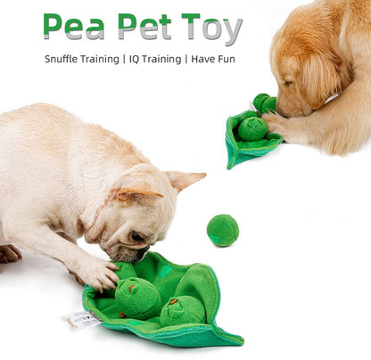 Interactive Peas in a Pod Dog Snuffle Toy for Fun Playtime