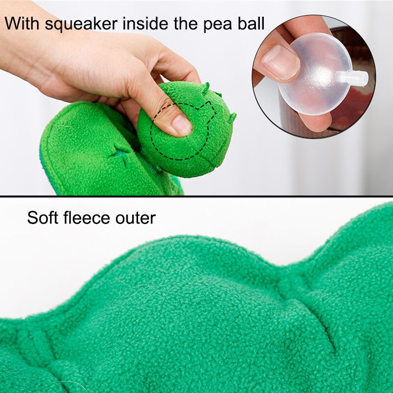 Interactive Peas in a Pod Dog Snuffle Toy for Fun Playtime