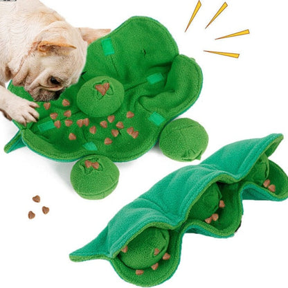 Interactive Peas in a Pod Dog Snuffle Toy for Fun Playtime