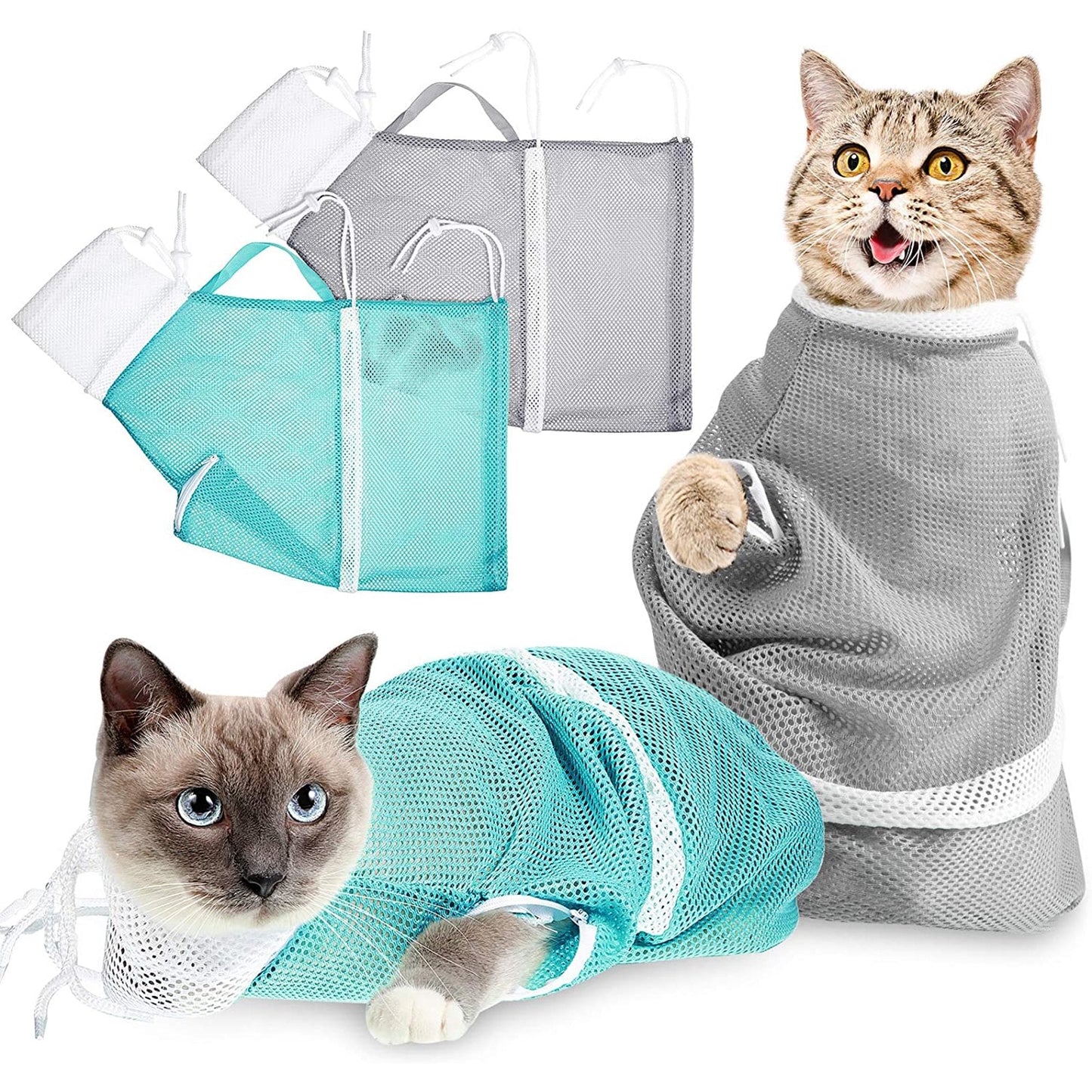 Versatile Pet Grooming Tool for Stress-Free Bathing