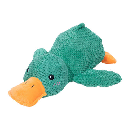 Interactive Squeaky Dog Plush Duck Toy - Fun & Durable!