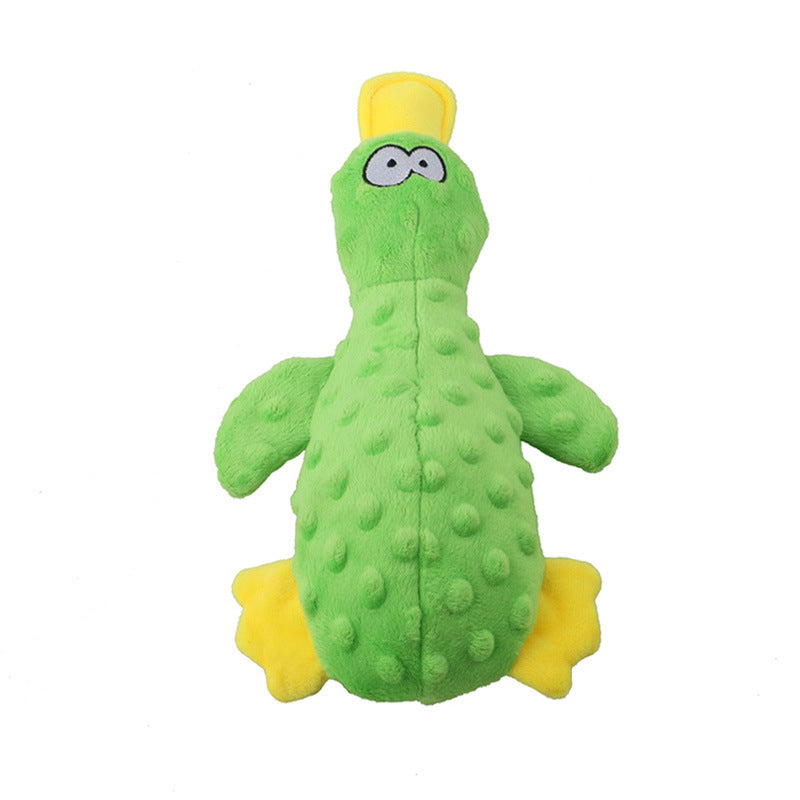 Interactive Squeaky Plush Duck Dog Toy for Endless Fun