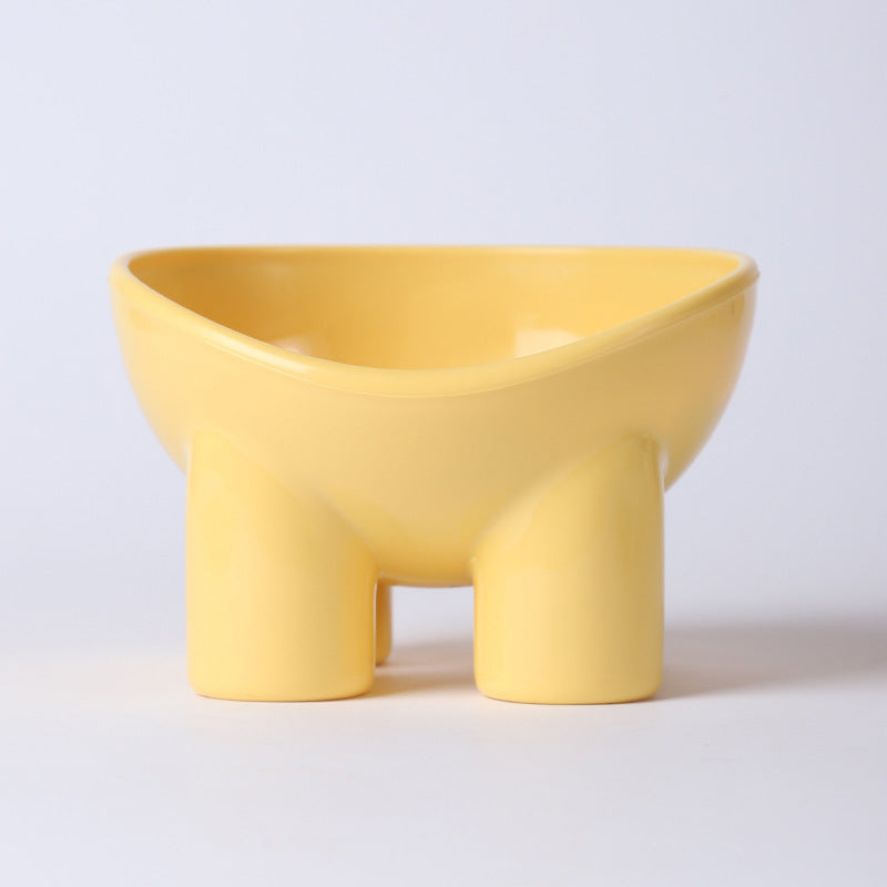 Elevated Cat Food Bowl - Ergonomic Design for Easy Eating