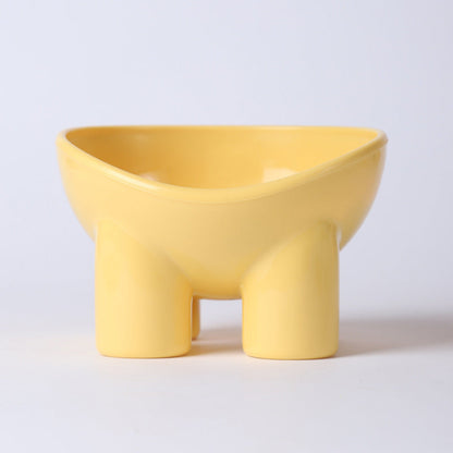 Elevated Cat Food Bowl - Ergonomic Design for Easy Eating
