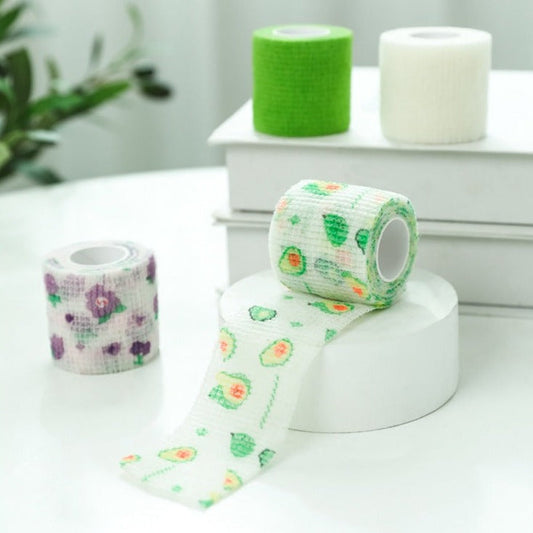 Durable Pet Elastic Bandage Set - 3 Pieces for Easy Care