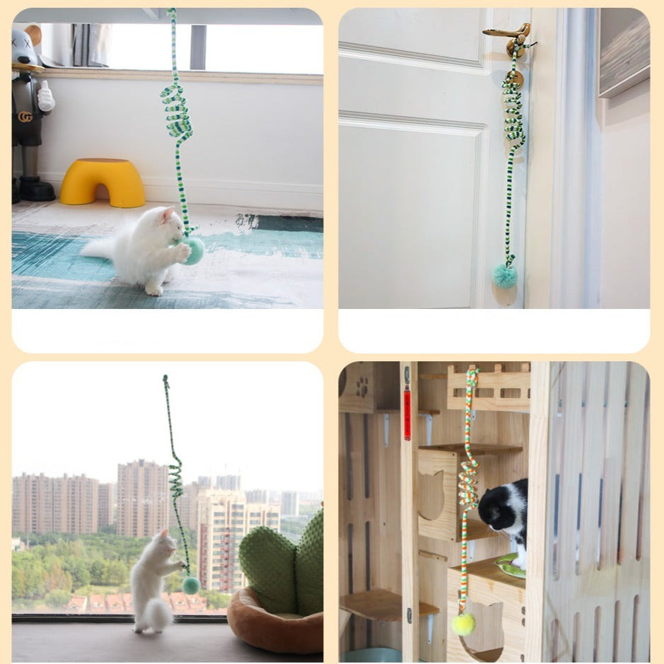 Interactive Elastic Rope Cat Toy for Endless Fun