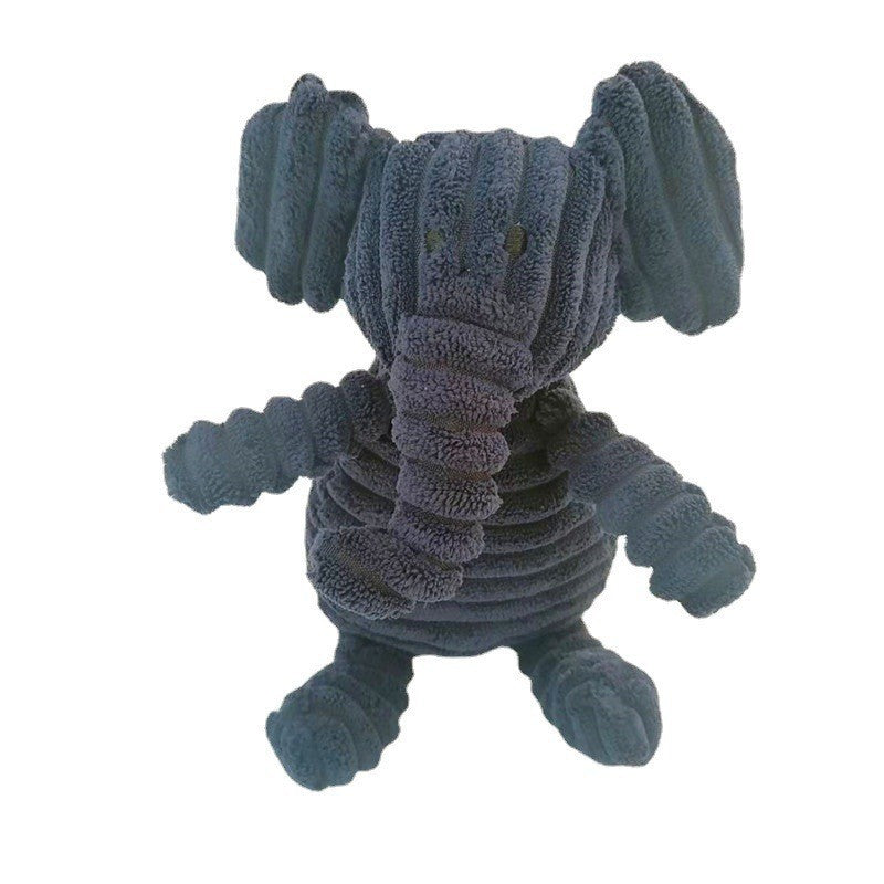Interactive Plush Zoo Family Dog Toys - Fun Squeaky Play!