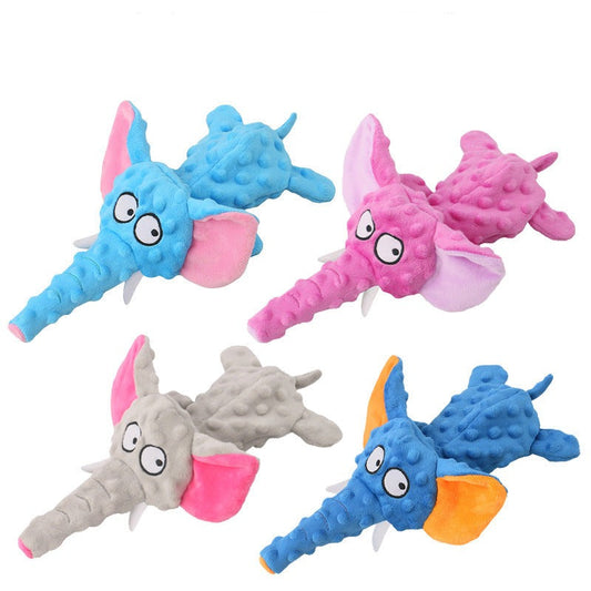 Interactive Dog Squeaky Plush Toys with Crinkle Sound