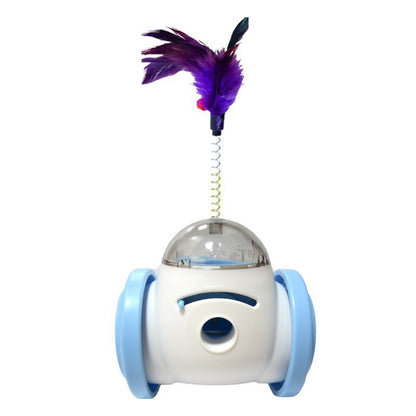 Interactive Dog Toy: Treat-Leaking Tumbler for Fun Play